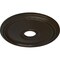 Ekena Millwork Diane Ceiling Medallion (Fits Canopies up to 5 3/8"), 18"OD x 3 5/8"ID x 1 1/8"P, Stone Hearth CM18DISHF - alternate 2